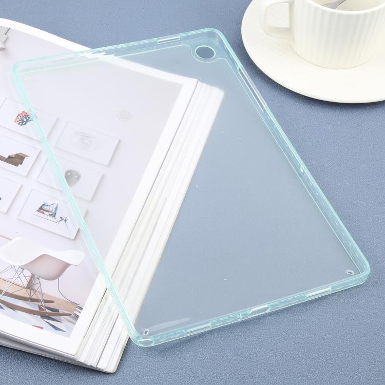 For Samsung Galaxy Tab A11+ / A9+ Color TPU Hybrid Clear Acrylic Tablet Case