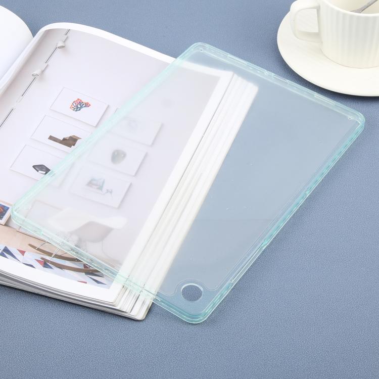For Samsung Galaxy Tab A11+ / A9+ Color TPU Hybrid Clear Acrylic Tablet Case