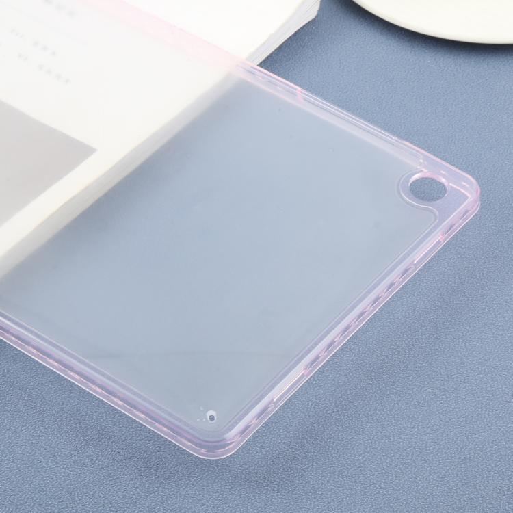 For Samsung Galaxy Tab A11+ / A9+ Color TPU Hybrid Clear Acrylic Tablet Case