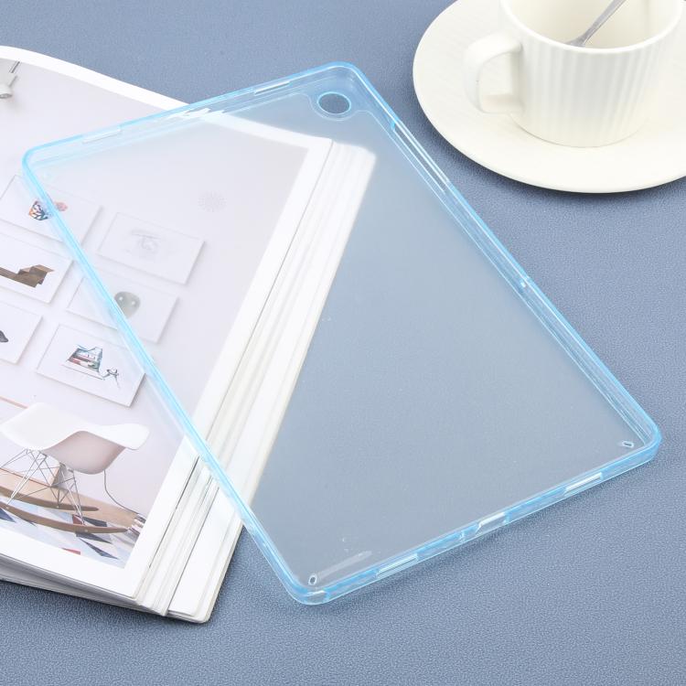 For Samsung Galaxy Tab A11+ / A9+ Color TPU Hybrid Clear Acrylic Tablet Case