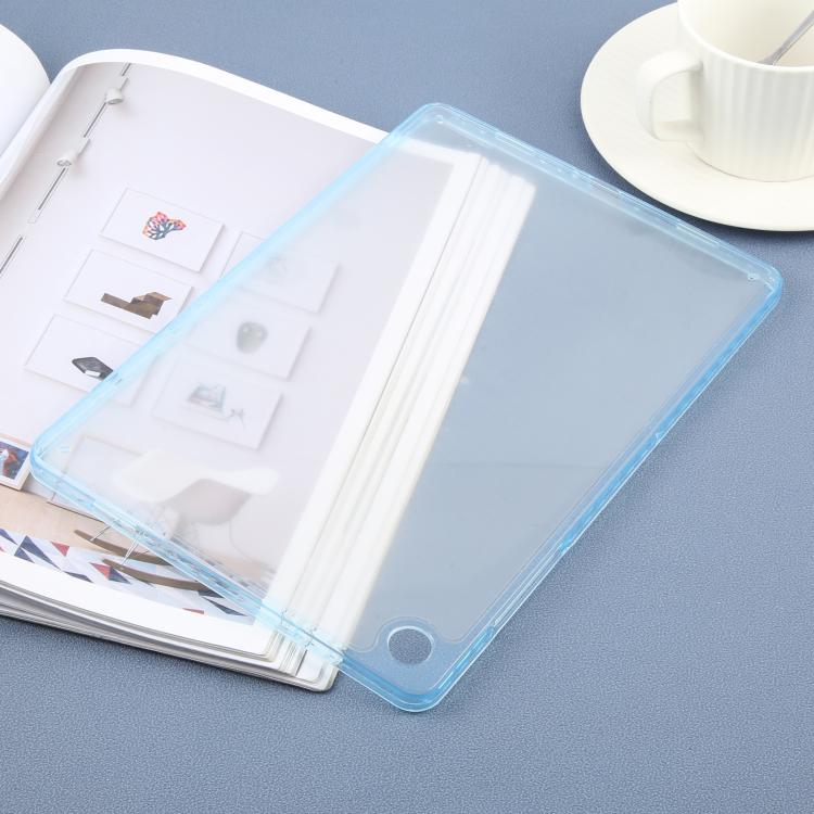 For Samsung Galaxy Tab A11+ / A9+ Color TPU Hybrid Clear Acrylic Tablet Case