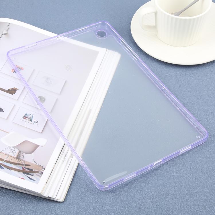 For Samsung Galaxy Tab A11+ / A9+ Color TPU Hybrid Clear Acrylic Tablet Case