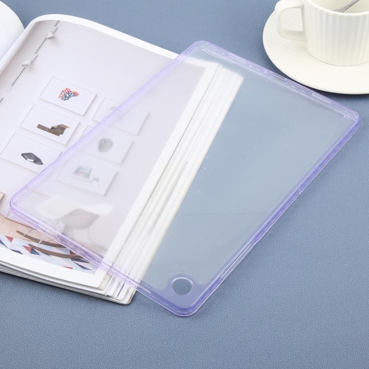 For Samsung Galaxy Tab A11+ / A9+ Color TPU Hybrid Clear Acrylic Tablet Case