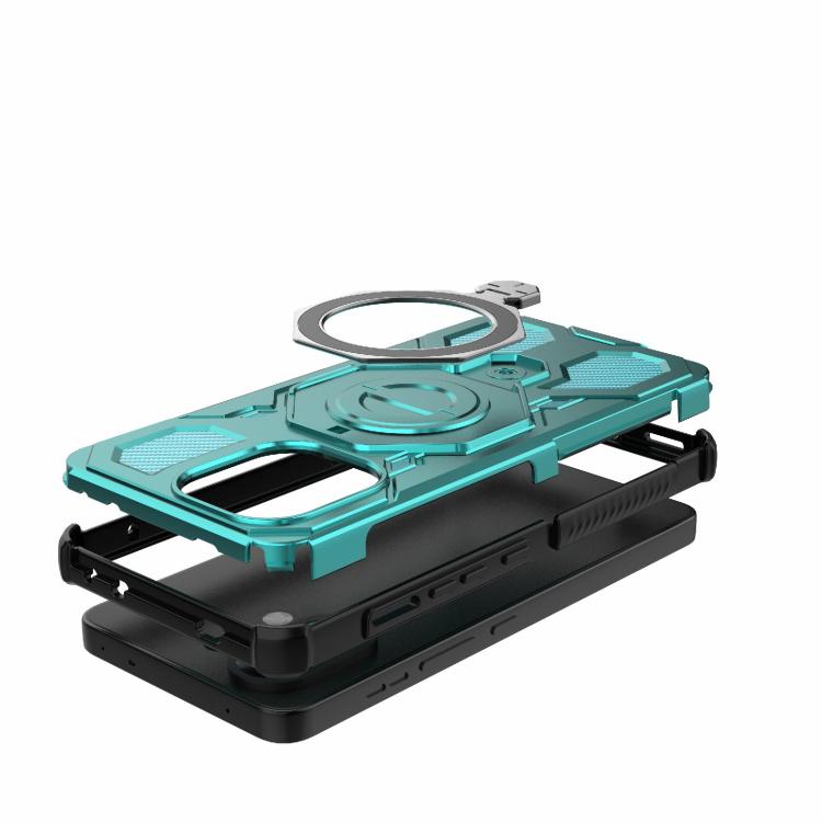 For OPPO K13 Turbo 5G J-20 Solid Color MagSafe Magnetic TPU+PC Phone Case