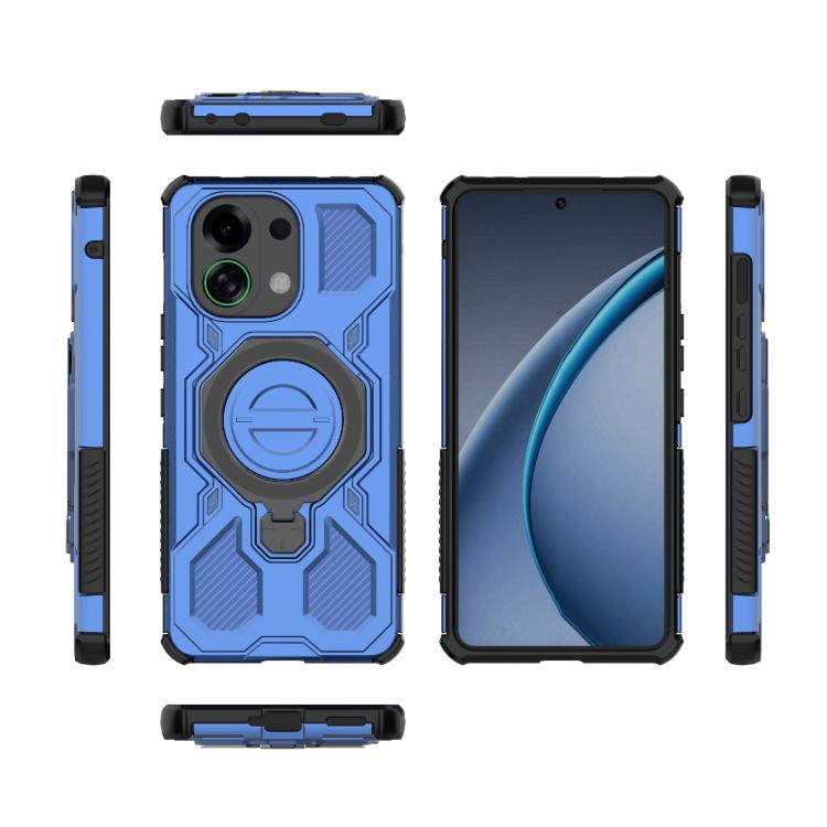 For OPPO K13 Turbo 5G J-20 Solid Color MagSafe Magnetic TPU+PC Phone Case
