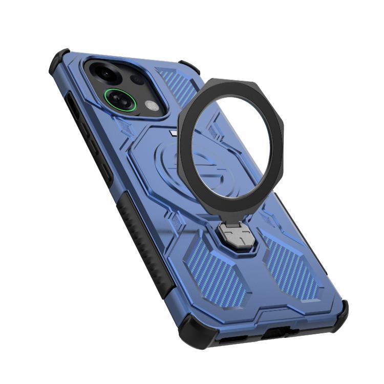 For OPPO K13 Turbo 5G J-20 Solid Color MagSafe Magnetic TPU+PC Phone Case