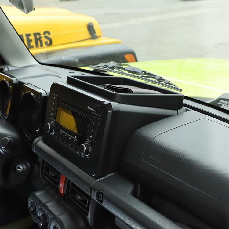 For Suzuki Jimny JB74 / JB64 2018- Car Dashboard Storage Box - Black