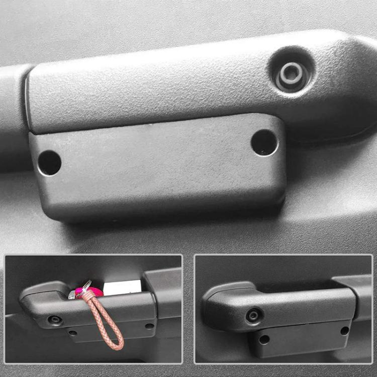 1 Pair For Suzuki Jimny JB74 / JB64 2018- Car Door Storage Box - Black