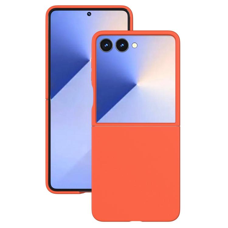 For Samsung Galaxy Z Flip7 Kalebol Paint-sprayed Solid Color PC Phone Case