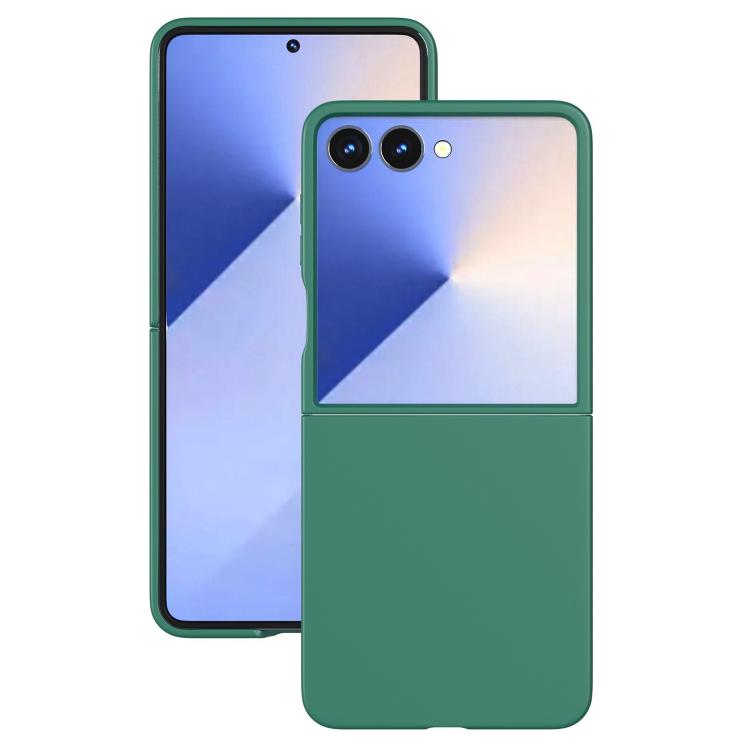 For Samsung Galaxy Z Flip7 Kalebol Paint-sprayed Solid Color PC Phone Case