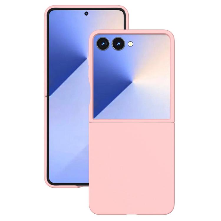 For Samsung Galaxy Z Flip6 / Flip7 FE Kalebol Paint-sprayed Solid Color PC Phone Case