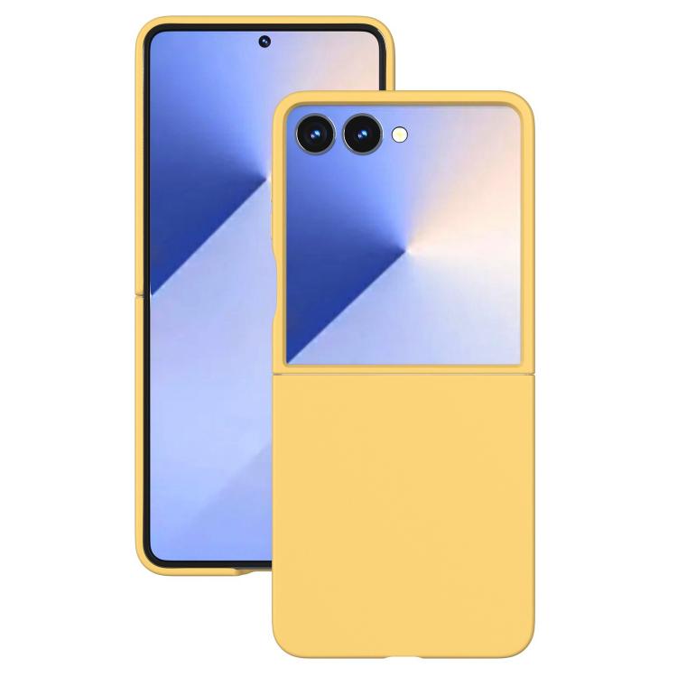 For Samsung Galaxy Z Flip6 / Flip7 FE Kalebol Paint-sprayed Solid Color PC Phone Case