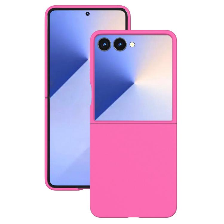 For Samsung Galaxy Z Flip6 / Flip7 FE Kalebol Paint-sprayed Solid Color PC Phone Case