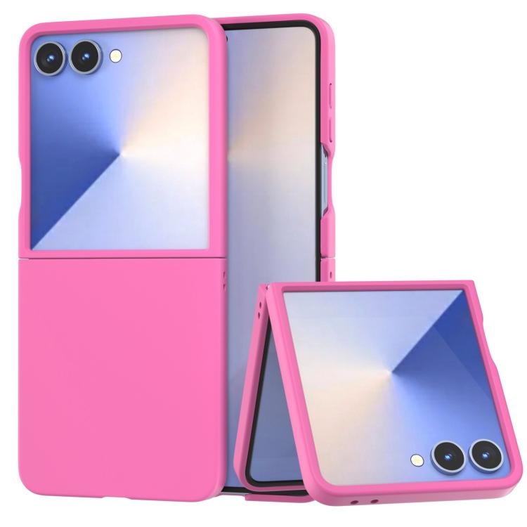 For Samsung Galaxy Z Flip7 Kalebol Paint-sprayed Solid Color PC Phone Case