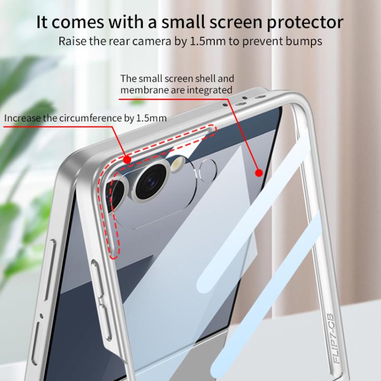 For Samsung Galaxy Z Flip7 5G GKK Integrated Ultra-thin Full Coverage Phone Case