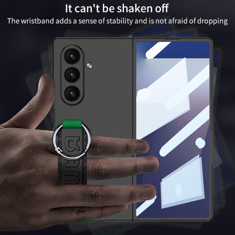 For Samsung Galaxy Z Fold7 5G GKK Integrated Ultra-thin Side Wristband Phone Case, Not Included Pen