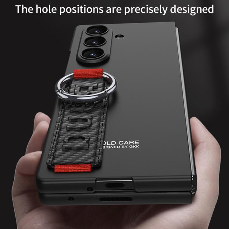 For Samsung Galaxy Z Fold7 5G GKK Integrated Ultra-thin Side Wristband Phone Case, Not Included Pen