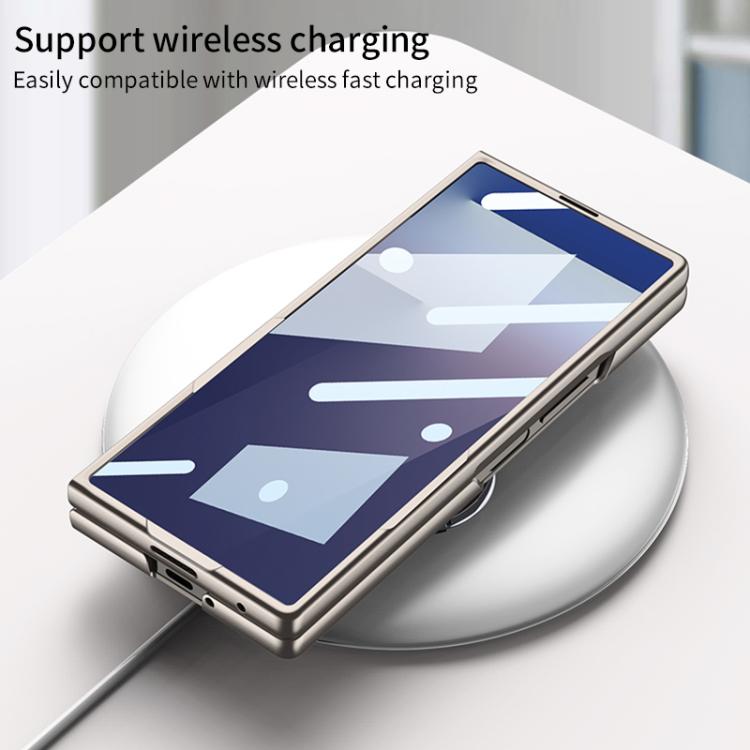 For Samsung Galaxy Z Fold7 5G GKK Integrated Ultra-thin Side Wristband Phone Case, Not Included Pen