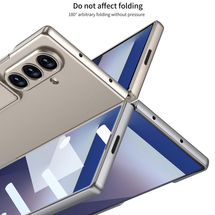 For Samsung Galaxy Z Fold7 5G GKK Integrated Ultra-thin Full Cover Phone Case with Bracket
