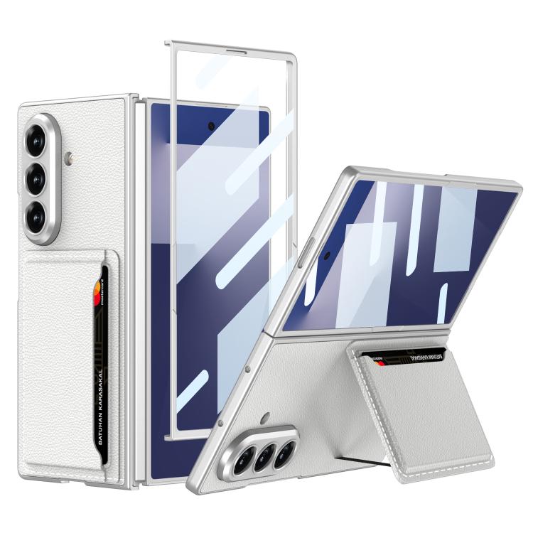 For Samsung Galaxy Z Fold7 5G GKK Integrated Ultra-thin Leather Phone Case with Card Slots
