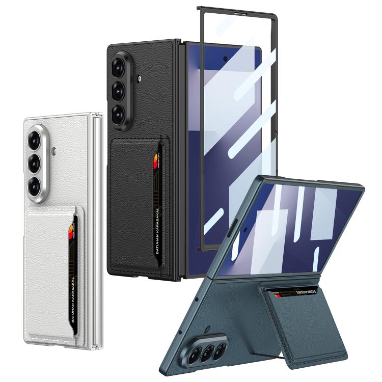 For Samsung Galaxy Z Fold7 5G GKK Integrated Ultra-thin Leather Phone Case with Card Slots