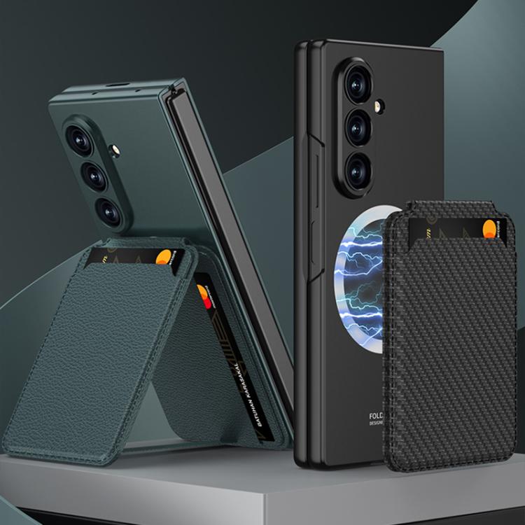 For Samsung Galaxy Z Fold7 5G GKK Integrated Magnetic Folding Card Bag Phone Case