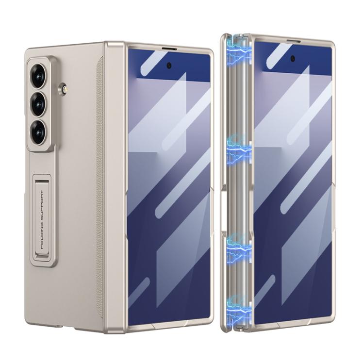 For Samsung Galaxy Z Fold7 5G GKK Integrated HD Film Magnetic Folding Full Cover Phone Case
