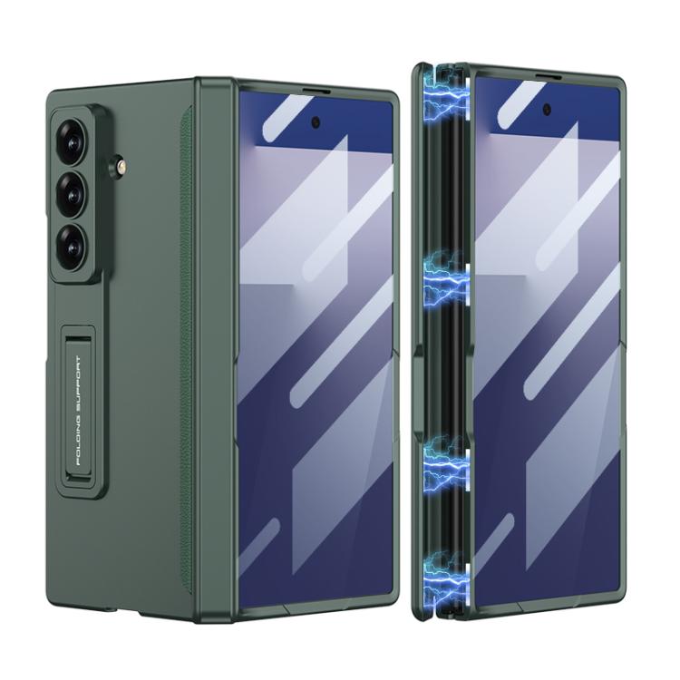 For Samsung Galaxy Z Fold7 5G GKK Integrated HD Film Magnetic Folding Full Cover Phone Case