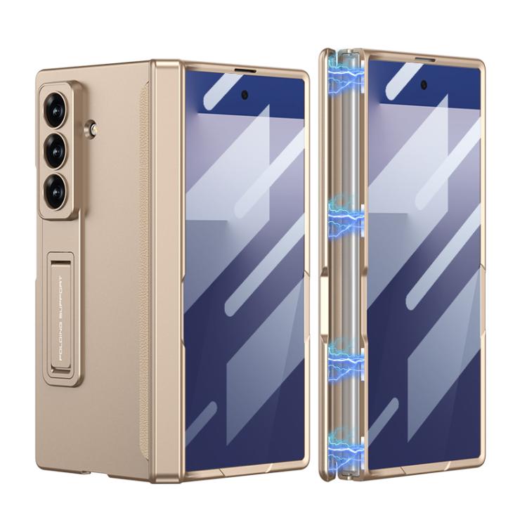 For Samsung Galaxy Z Fold7 5G GKK Integrated HD Film Magnetic Folding Full Cover Phone Case
