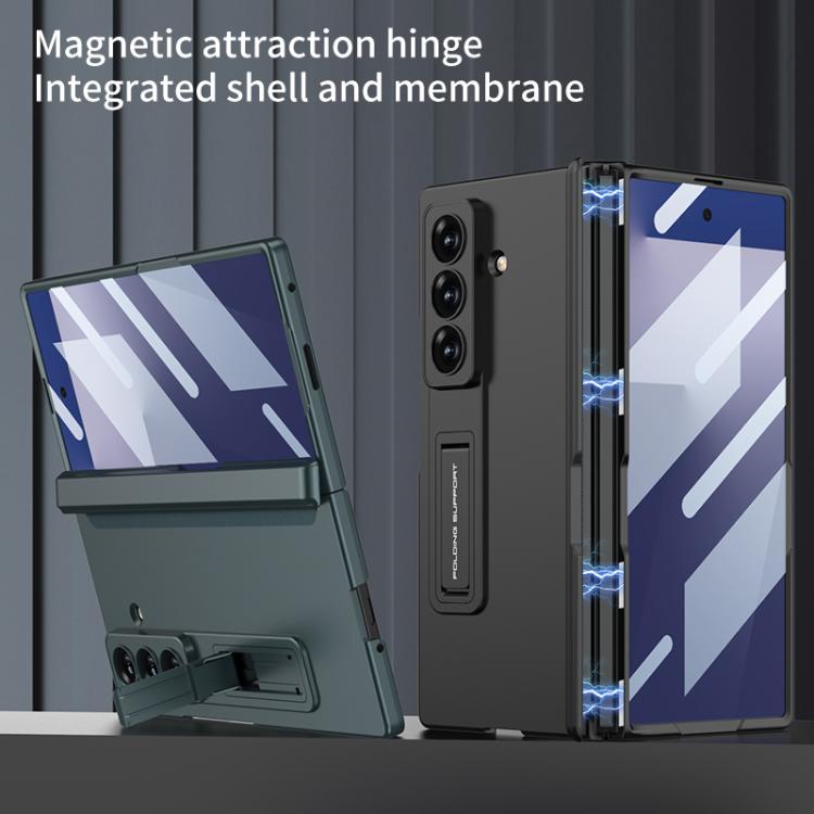 For Samsung Galaxy Z Fold7 5G GKK Integrated HD Film Magnetic Folding Full Cover Phone Case