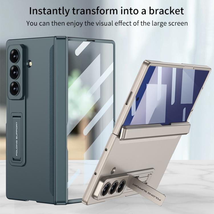 For Samsung Galaxy Z Fold7 5G GKK Integrated HD Film Magnetic Folding Full Cover Phone Case