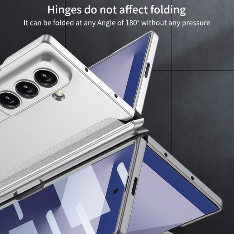 For Samsung Galaxy Z Fold7 5G GKK Integrated HD Film Magnetic Folding Full Cover Phone Case