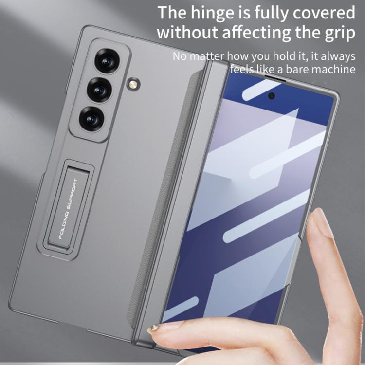 For Samsung Galaxy Z Fold7 5G GKK Integrated HD Film Magnetic Folding Full Cover Phone Case