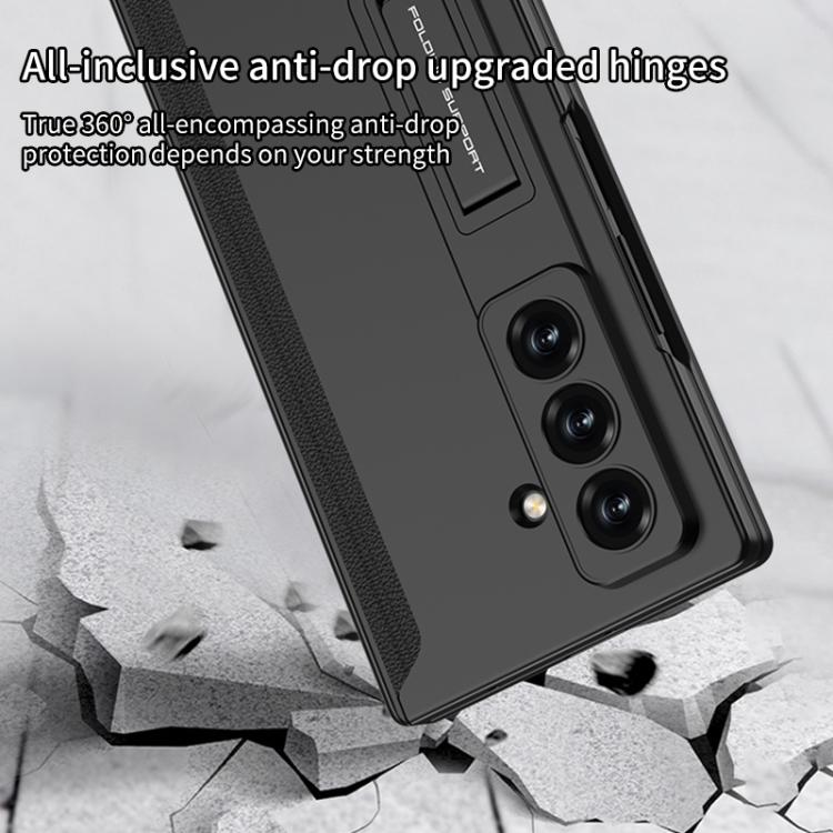For Samsung Galaxy Z Fold7 5G GKK Integrated HD Film Magnetic Folding Full Cover Phone Case
