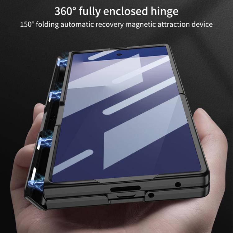 For Samsung Galaxy Z Fold7 5G GKK Integrated HD Film Magnetic Folding Full Cover Phone Case