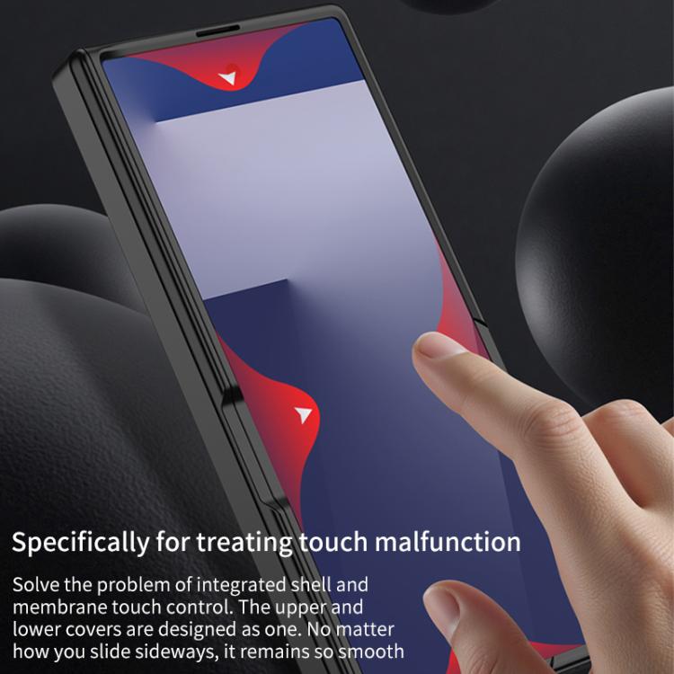 For Samsung Galaxy Z Fold7 5G GKK Integrated HD Film Magnetic Folding Full Cover Phone Case