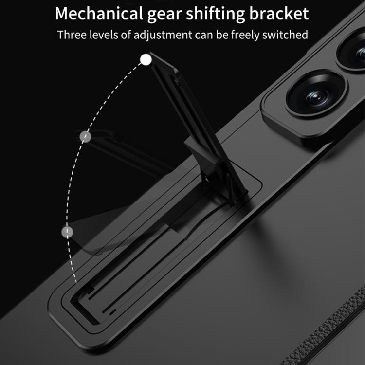 For Samsung Galaxy Z Fold7 5G GKK Integrated HD Film Magnetic Folding Full Cover Phone Case