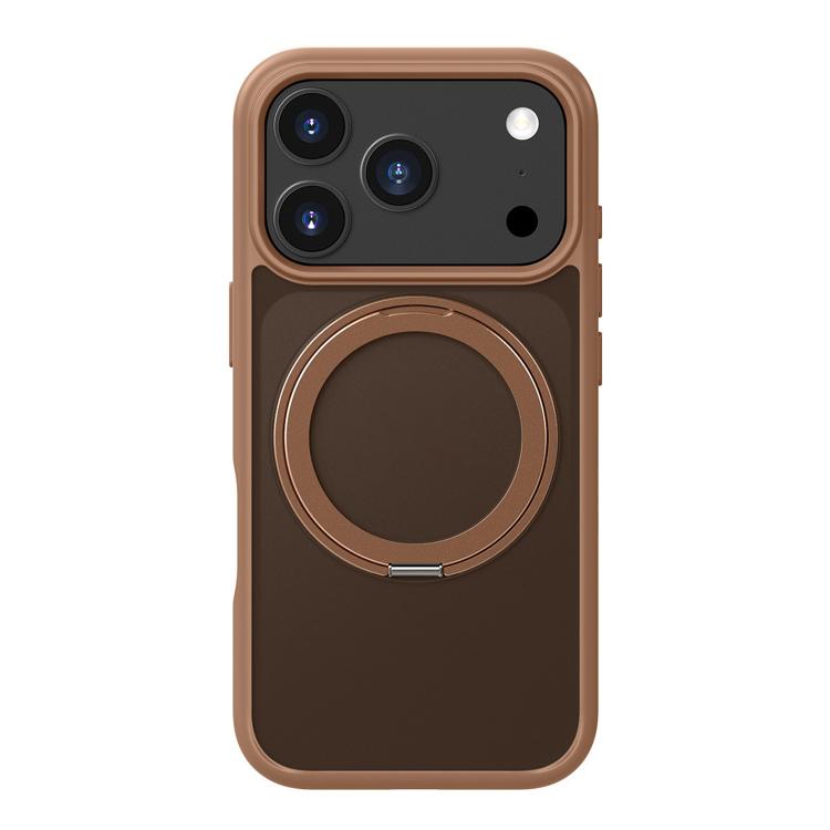 For iPhone 17 Pro Max Kalebol Frosted MagSafe Holder Acrylic Hybrid TPU Phone Case