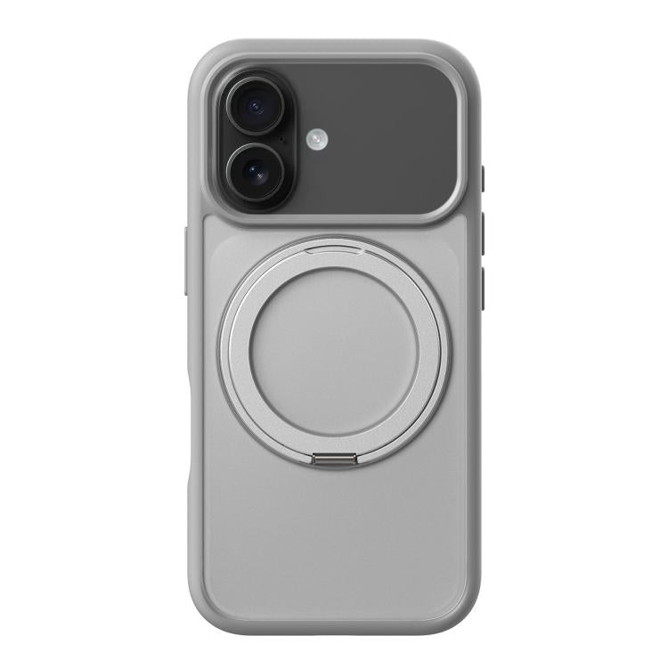 For iPhone 17 Kalebol Frosted MagSafe Holder Acrylic Hybrid TPU Phone Case