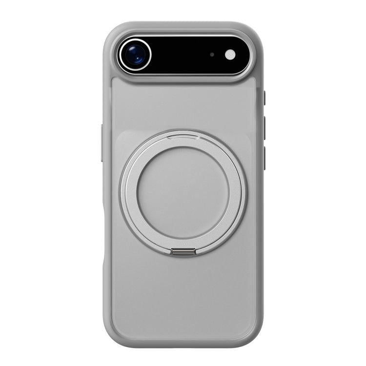 For iPhone Air Kalebol Frosted MagSafe Holder Acrylic Hybrid TPU Phone Case