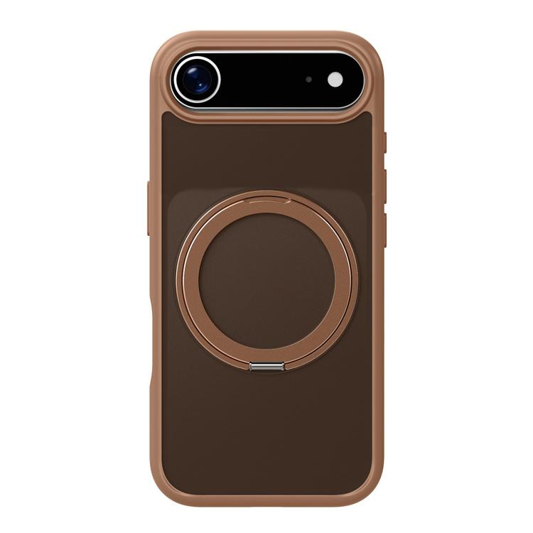 For iPhone Air Kalebol Frosted MagSafe Holder Acrylic Hybrid TPU Phone Case