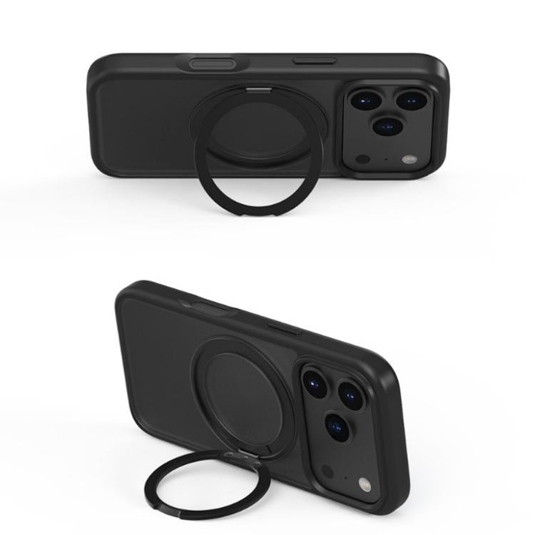 For iPhone 17 Pro Max Kalebol Frosted MagSafe Holder Acrylic Hybrid TPU Phone Case