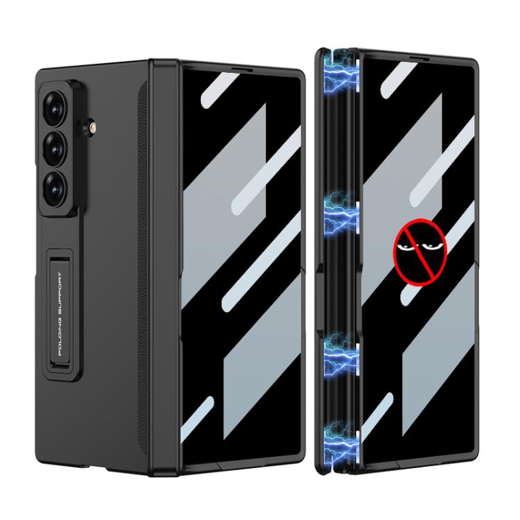 For Samsung Galaxy Z Fold7 5G GKK Integrated Privacy Film Magnetic Folding Full Cover Phone Case