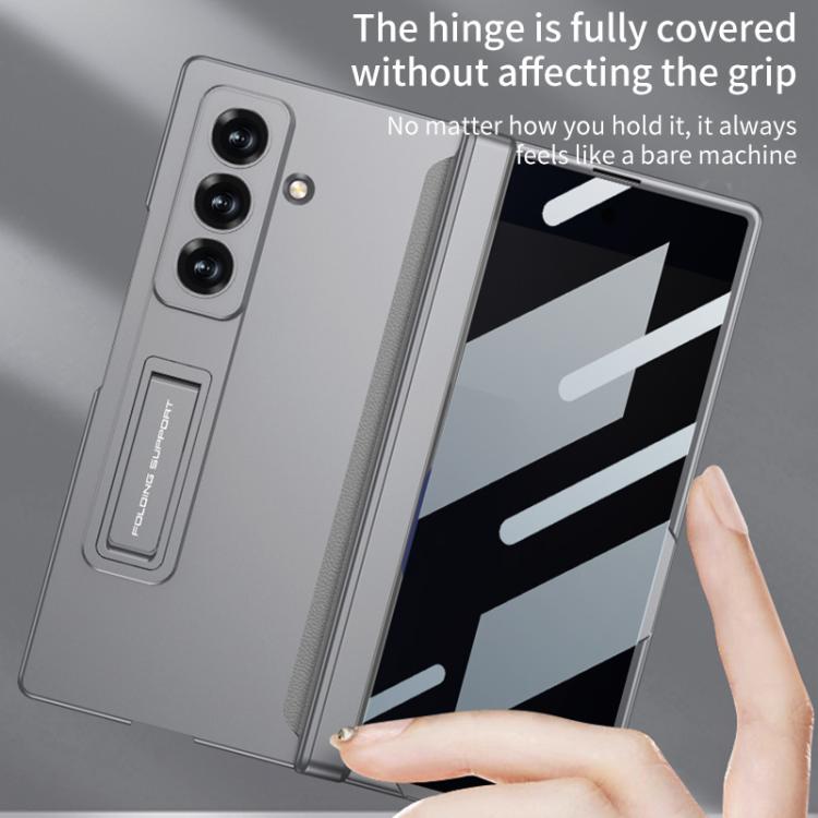 For Samsung Galaxy Z Fold7 5G GKK Integrated Privacy Film Magnetic Folding Full Cover Phone Case