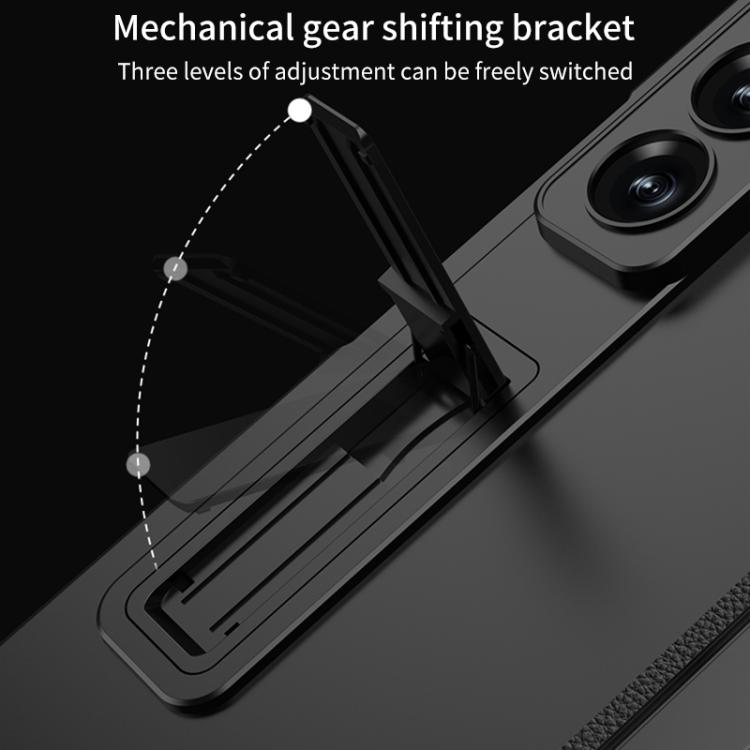 For Samsung Galaxy Z Fold7 5G GKK Integrated Privacy Film Magnetic Folding Full Cover Phone Case