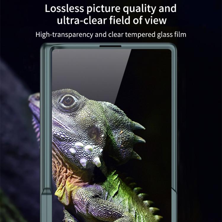 For Samsung Galaxy Z Fold7 5G GKK Integrated Privacy Film Magnetic Folding Full Cover Phone Case