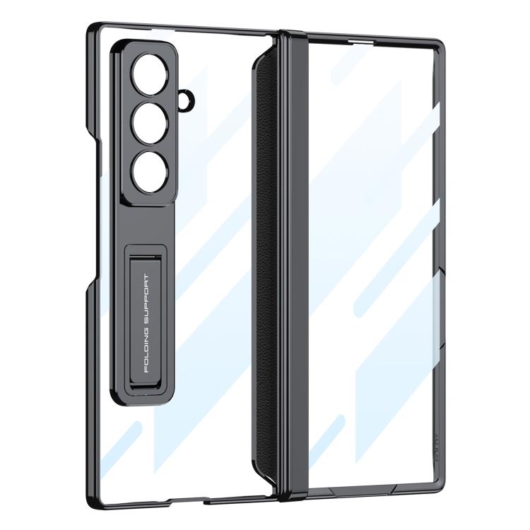 For Samsung Galaxy Z Fold7 5G GKK Integrated Magnetic Phantom Hinge Phone Case with Holder