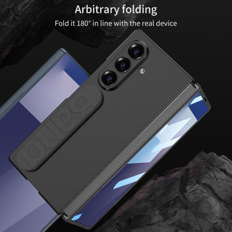 For Samsung Galaxy Z Fold7 5G GKK Integrated Silicone Wristband Folding Phone Case