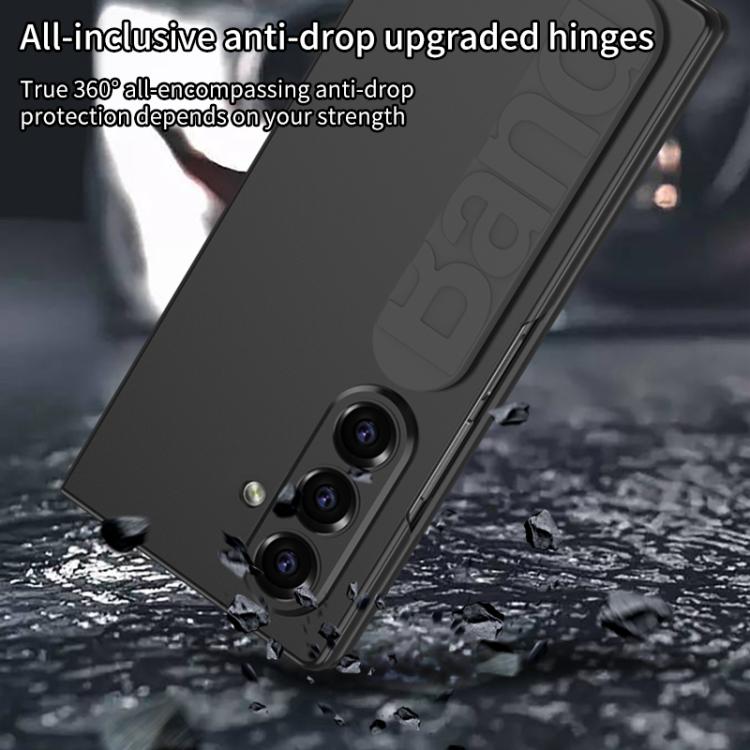 For Samsung Galaxy Z Fold7 5G GKK Integrated Silicone Wristband Folding Phone Case
