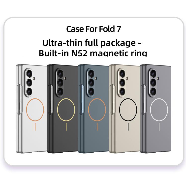 For Samsung Galaxy Z Fold7 5G GKK Integrated Ultra-thin MagSafe Magnetic Folding Phone Case